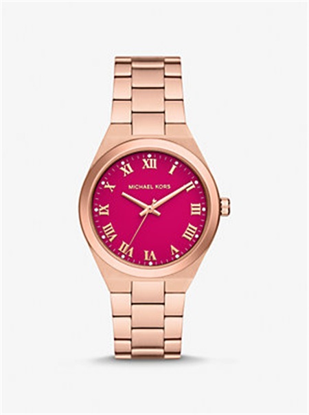 Michael Kors Lennox Rose Gold-Tone Watch Rose Gold | SN-MK28336