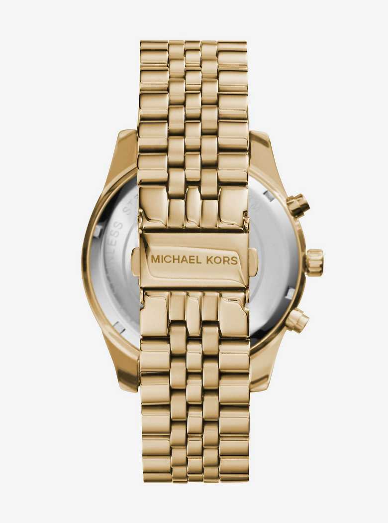 Michael Kors Lexington Gold-Tone Gold | SN-MK28265