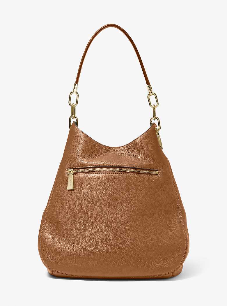 Michael Kors Lillie Large Pebbled Leather Luggage | SN-MK27096