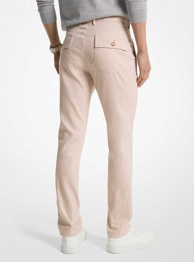 Michael Kors Linen Blend Khaki | SN-MK28039