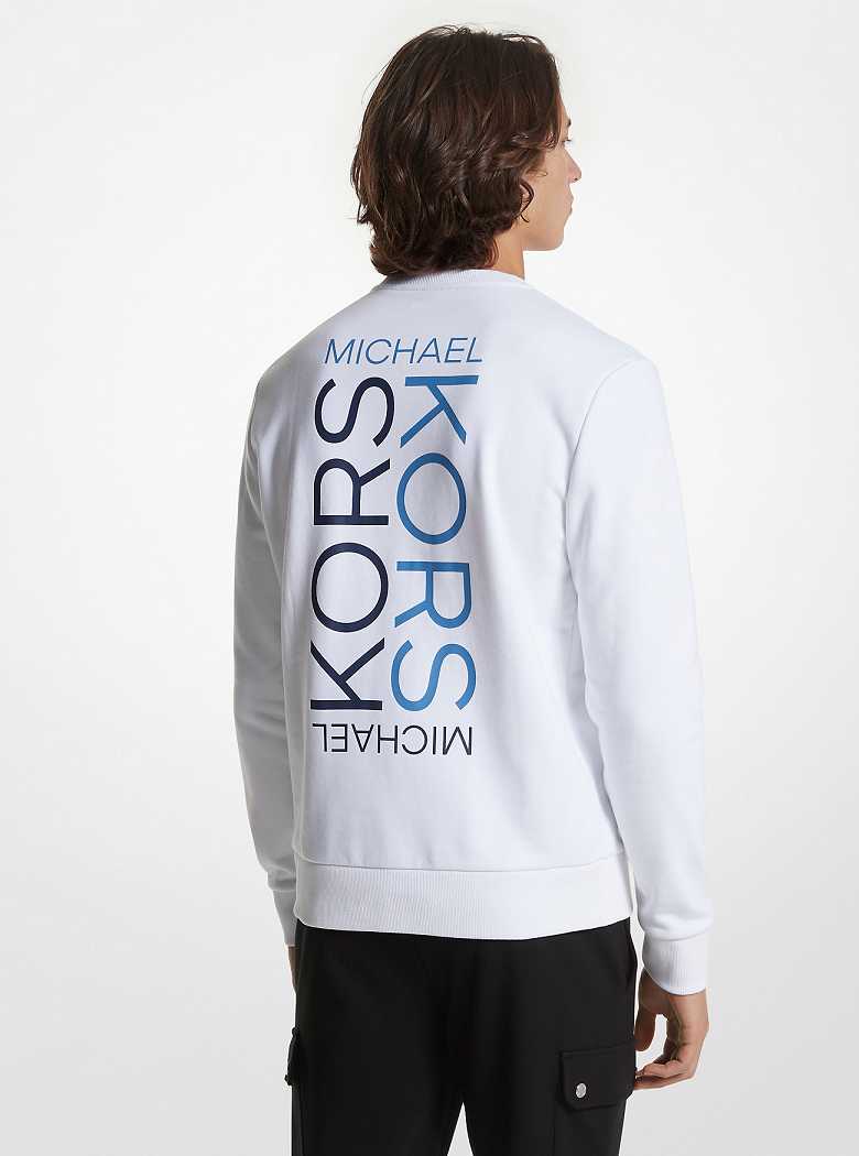 Michael Kors Logo Cotton Blend White | SN-MK27998