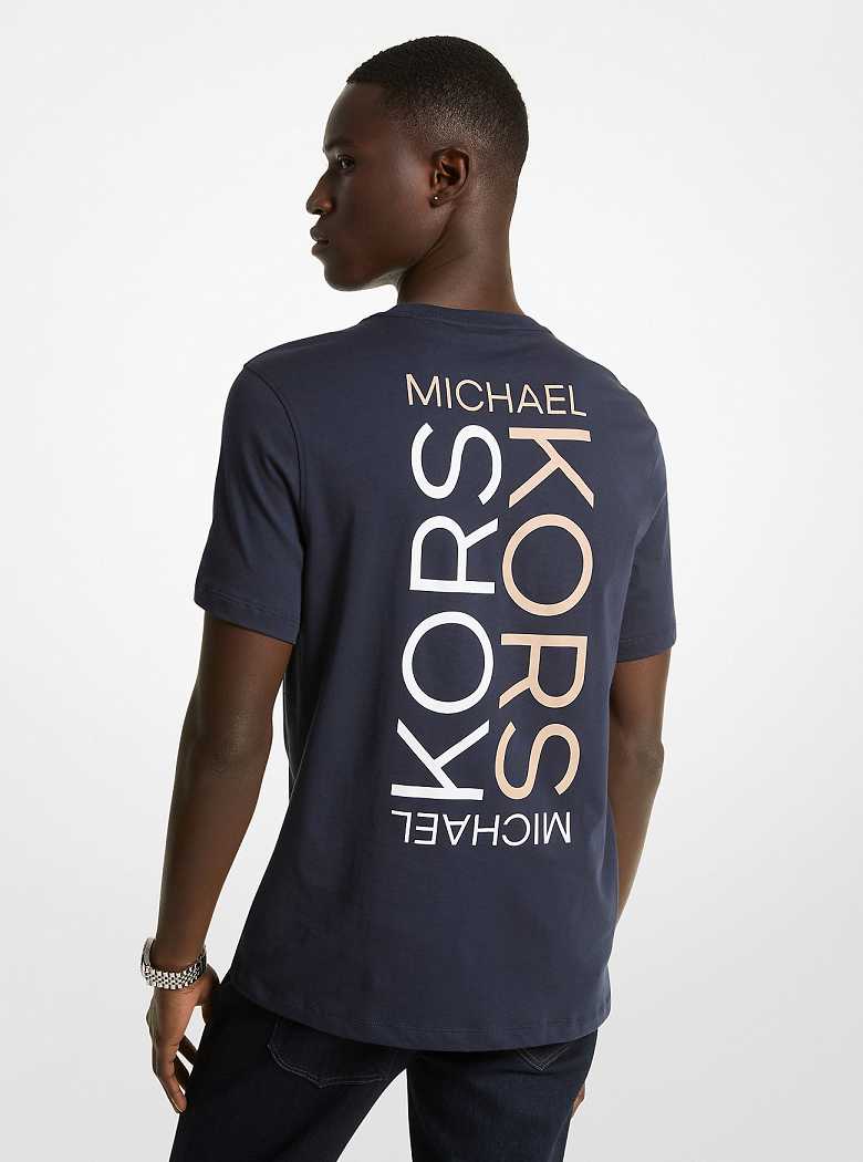 Michael Kors Logo Cotton Midnight | SN-MK27978