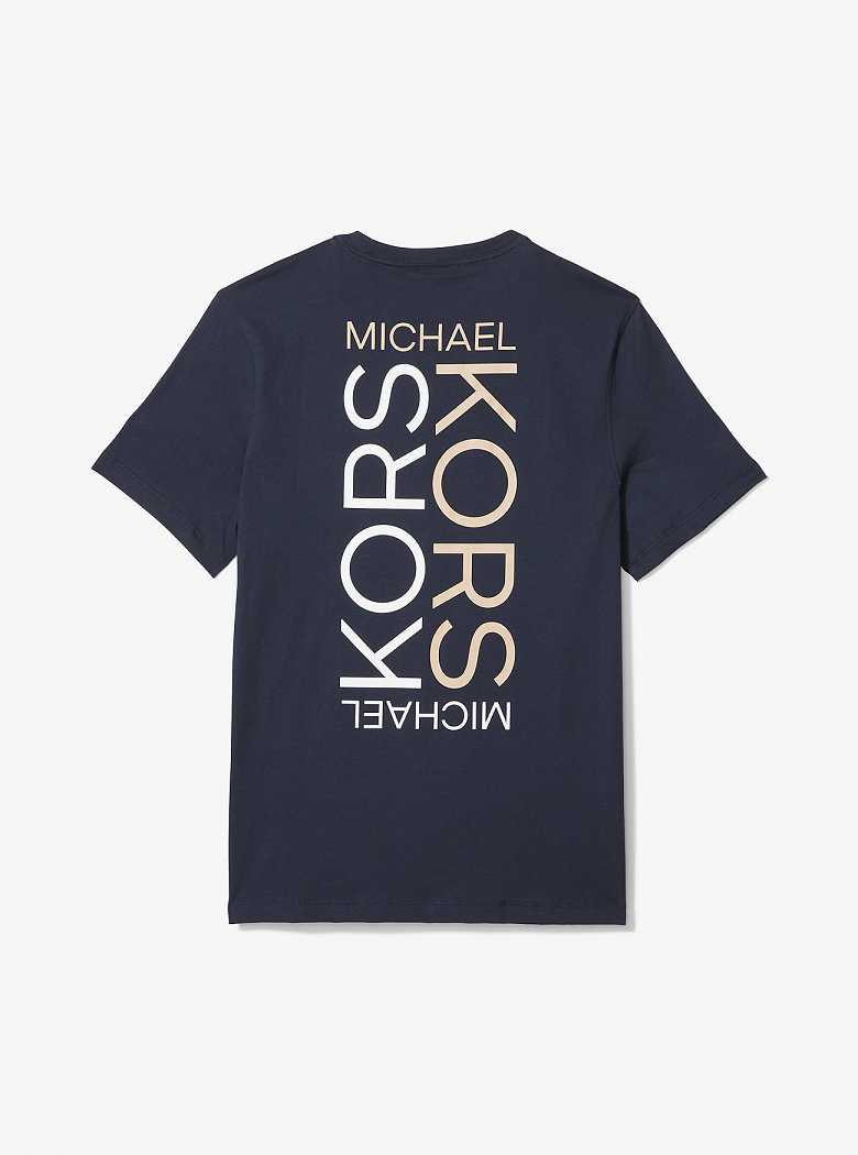 Michael Kors Logo Cotton Midnight | SN-MK27978