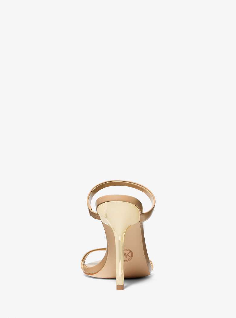 Michael Kors Lyssa Leather Camel | SN-MK27543