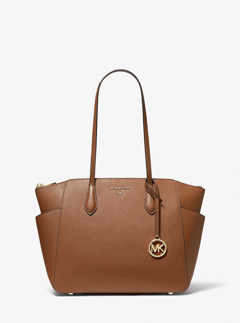 Michael Kors Marilyn Medium Saffiano Leather Luggage | SN-MK26921