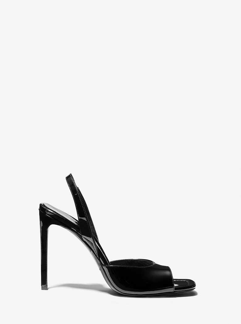 Michael Kors Marisa Patent Leather Black | SN-MK27557