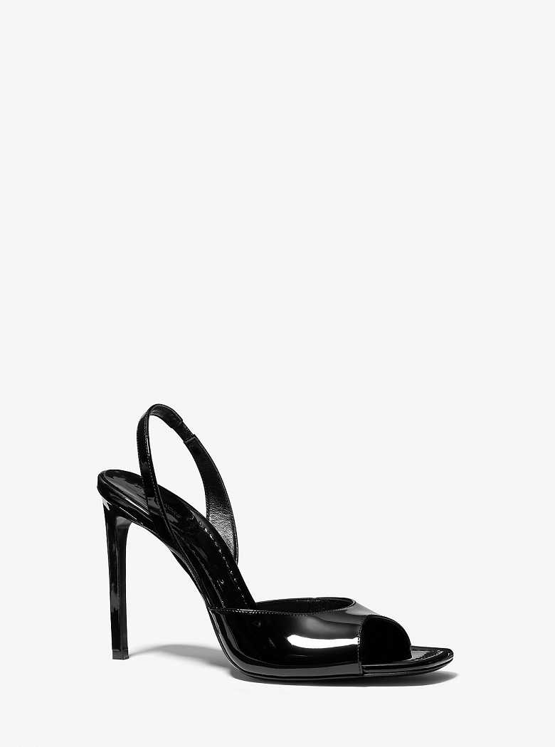 Michael Kors Marisa Patent Leather Black | SN-MK27557