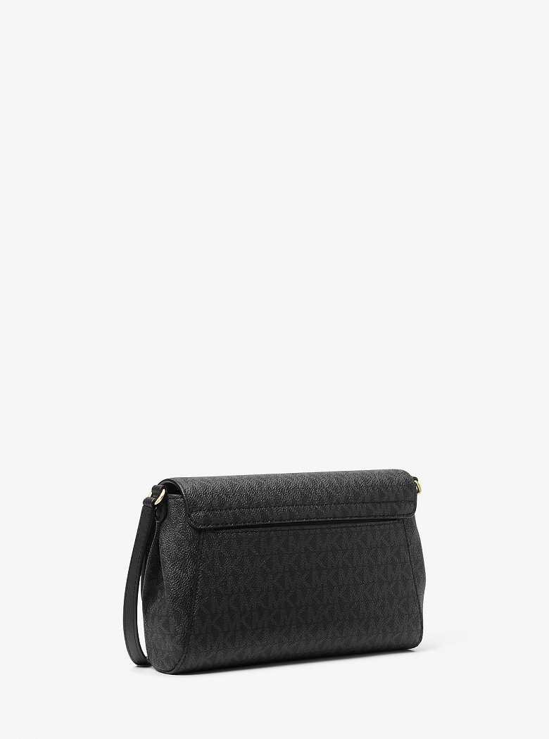 Michael Kors Medium Logo Convertible Black | SN-MK27126