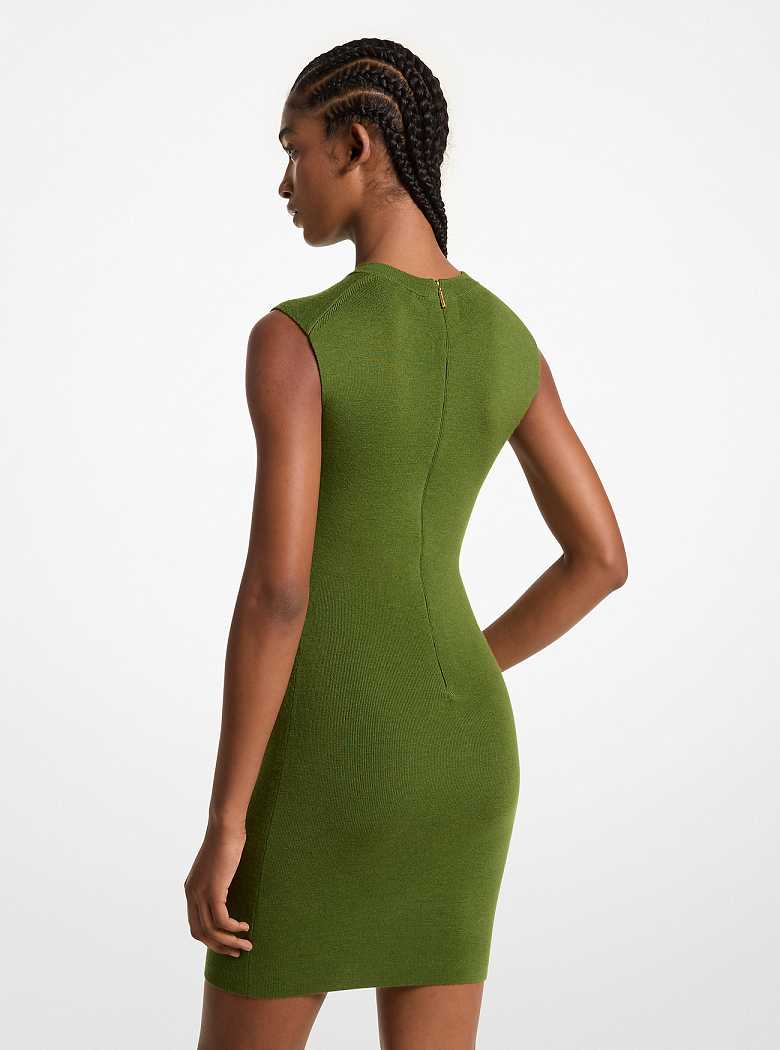 Michael Kors Merino Wool Blend Evergreen | SN-MK26716