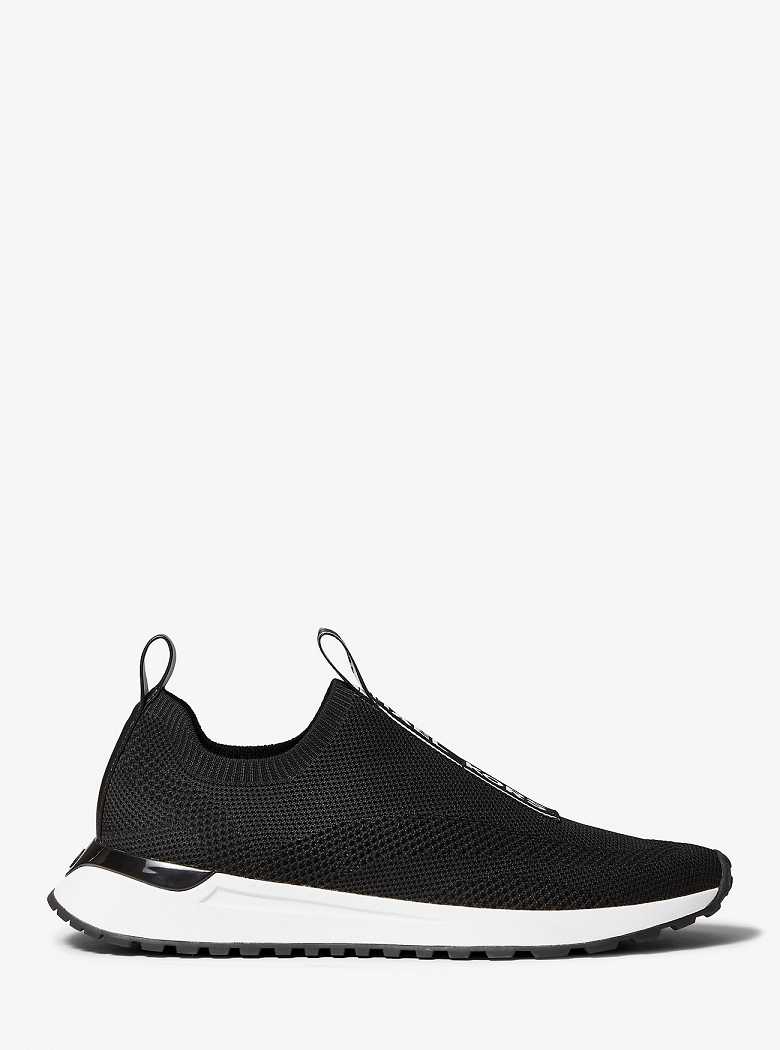 Michael Kors Miles Stretch Knit Slip-on Black | SN-MK28222