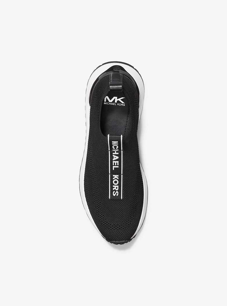 Michael Kors Miles Stretch Knit Slip-on Black | SN-MK28222