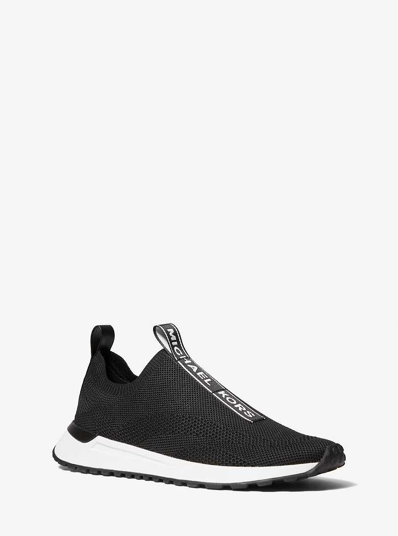 Michael Kors Miles Stretch Knit Slip-on Black | SN-MK28222