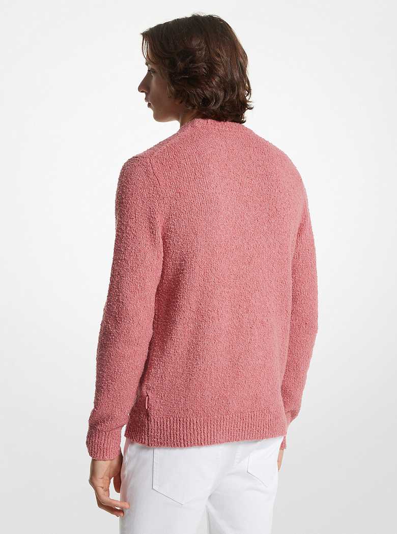 Michael Kors Organic Cotton Bouclé Dusty Rose | SN-MK28060