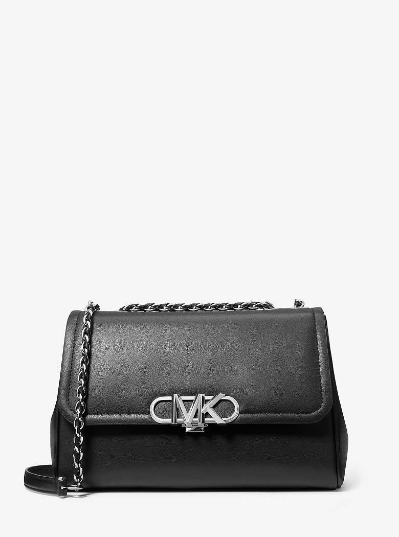 Michael Kors Parker Extra-Large Leather Black | SN-MK27106