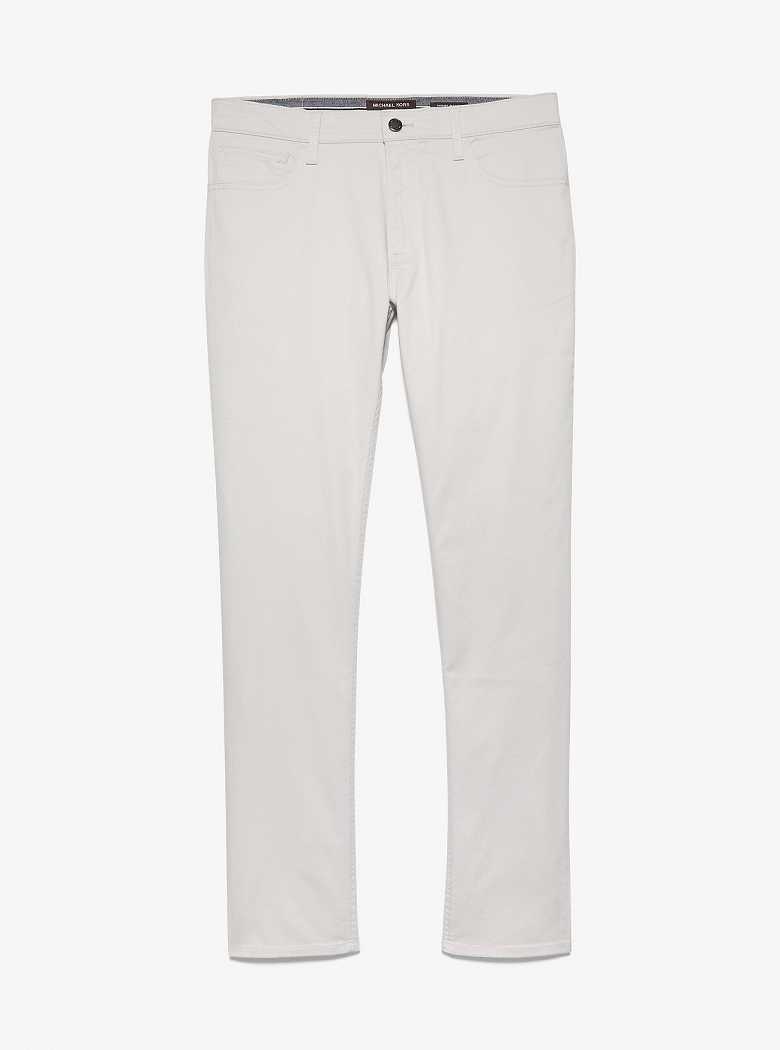 Michael Kors Parker Slim-Fit Stretch Denim Aluminum | SN-MK28010