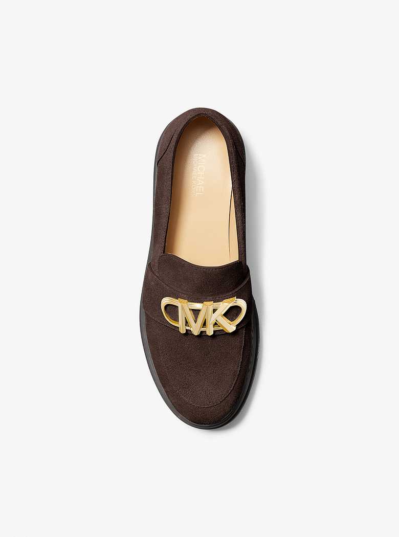 Michael Kors Parker Suede Chocolate | SN-MK27697