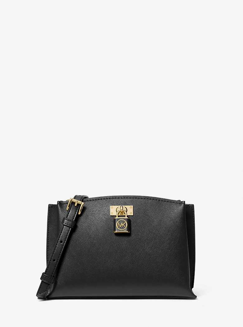 Michael Kors Ruby Medium Saffiano Leather Black | SN-MK27328