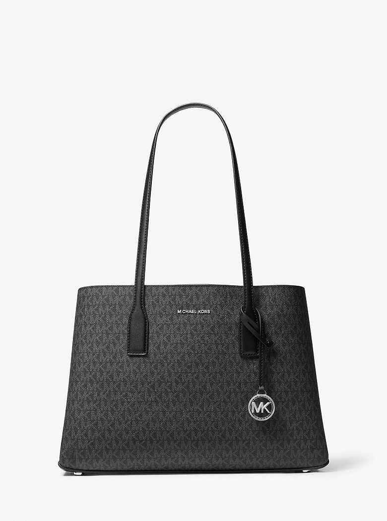 Michael Kors Ruthie Medium Signature Logo Black | SN-MK26851