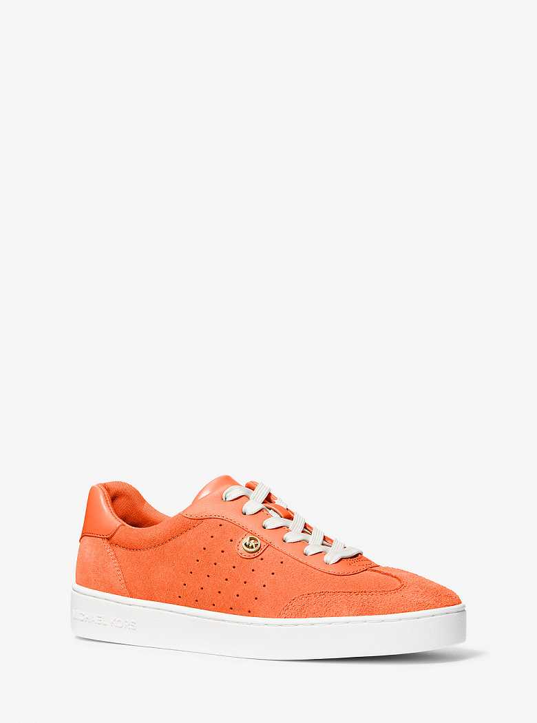 Michael Kors Scotty Suede Optic Orange | SN-MK27401