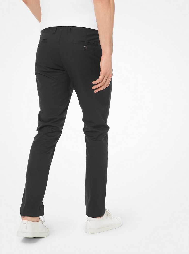 Michael Kors Skinny-Fit Stretch-Cotton Black | SN-MK28023