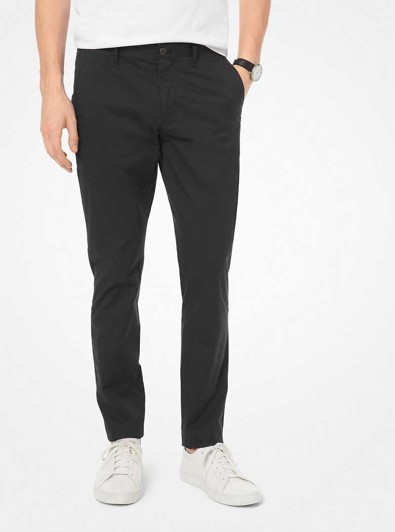 Michael Kors Skinny-Fit Stretch-Cotton Black | SN-MK28023