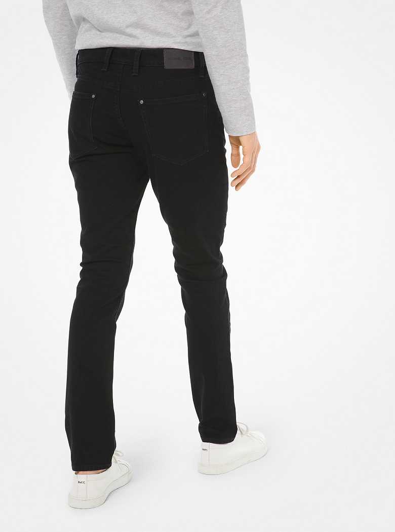 Michael Kors Slim-Fit Stretch-Cotton Black | SN-MK28021