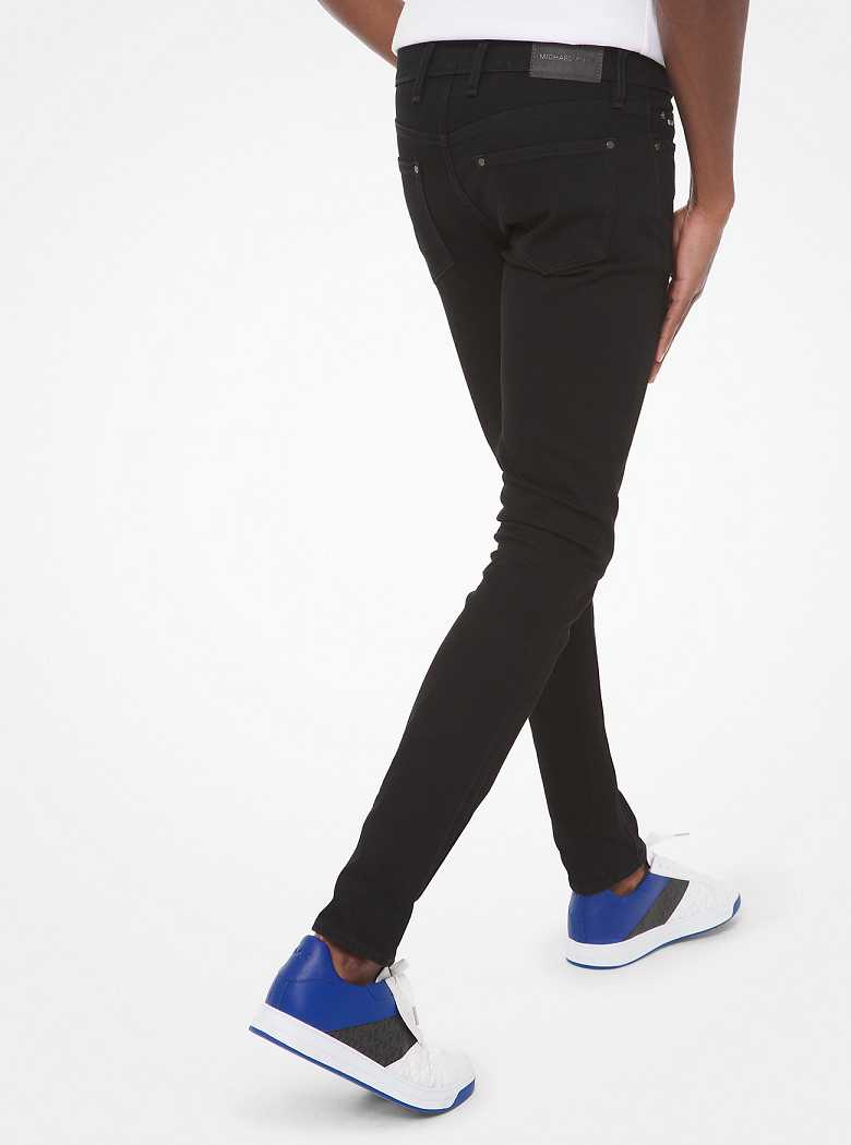 Michael Kors Slim-Fit Stretch-Cotton Black/Black | SN-MK28025