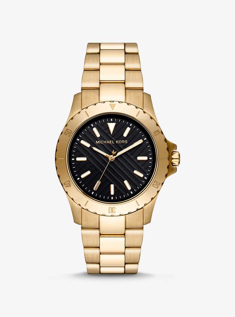 Michael Kors Slim Everest Gold-Tone Gold | SN-MK28262