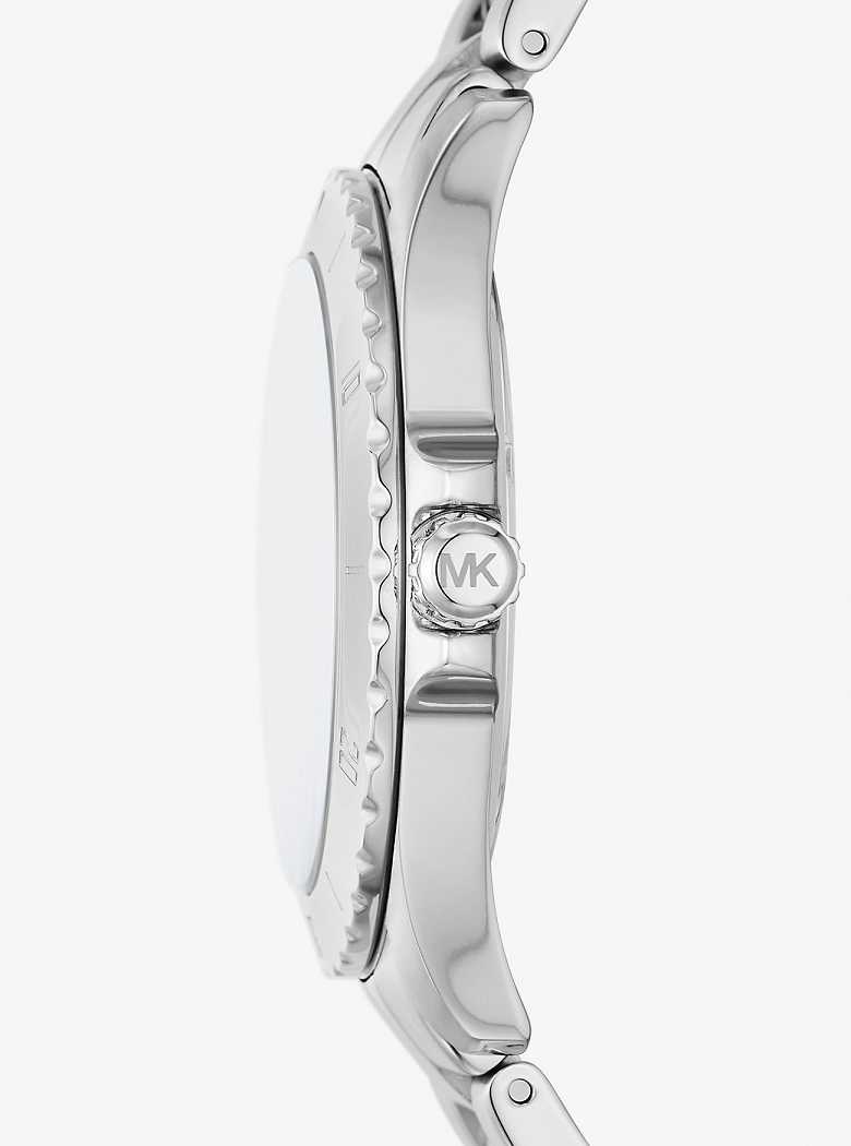 Michael Kors Slim Everest Silver-Tone Silver | SN-MK28266