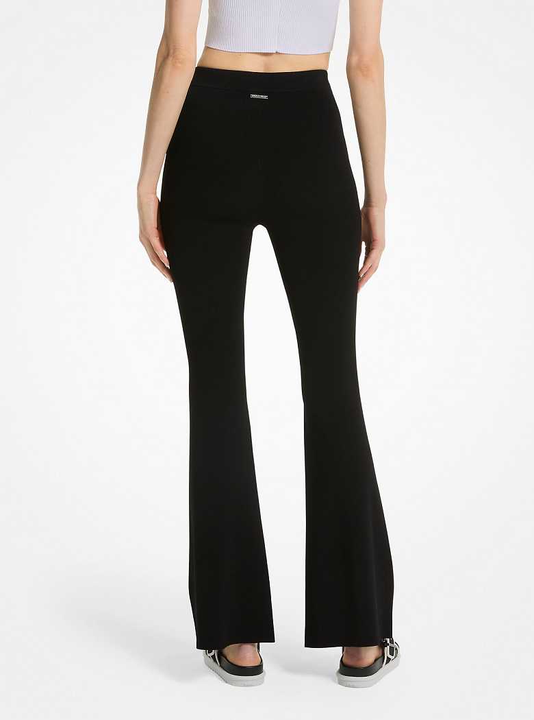 Michael Kors Stretch Knit Flared Black | SN-MK26536