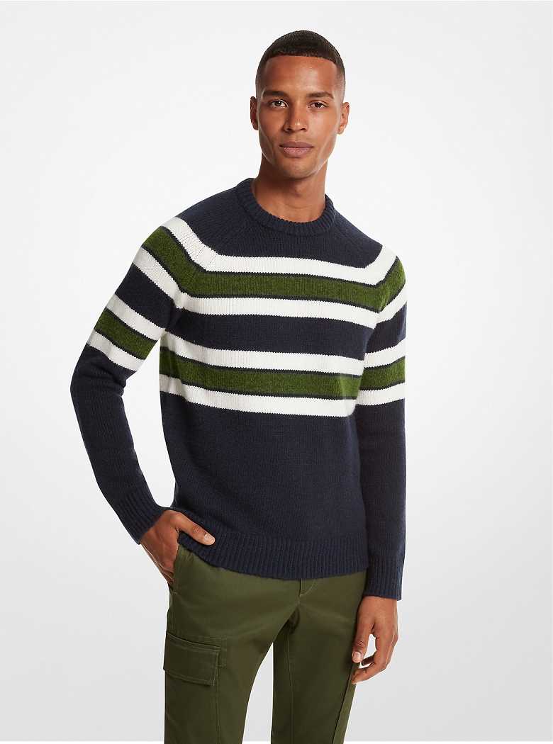 Michael Kors Striped Knit Midnight | SN-MK28062