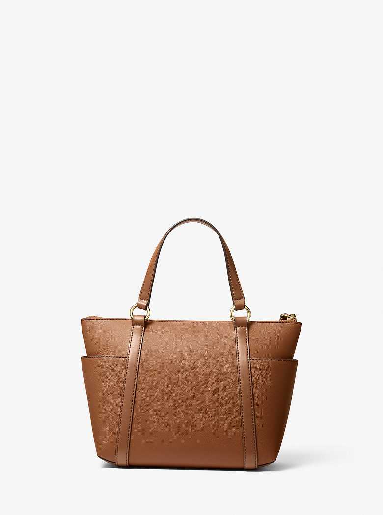 Michael Kors Sullivan Small Saffiano Leather Top-Zip Luggage | SN-MK26893