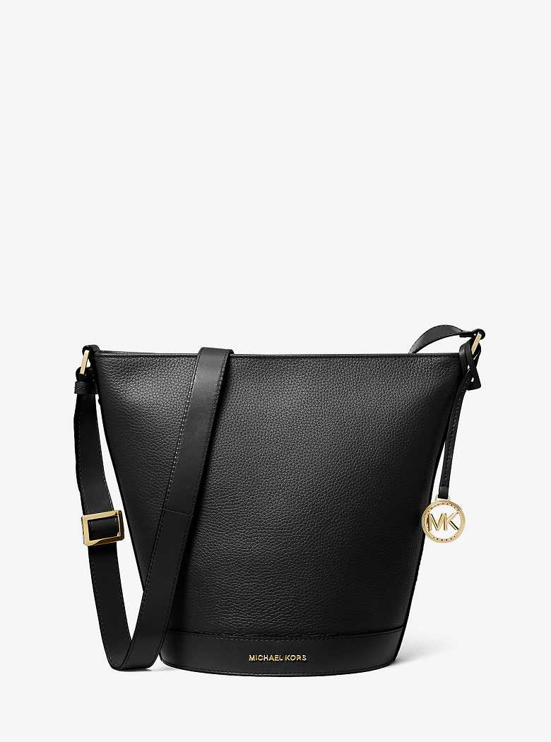 Michael Kors Townsend Medium Pebbled Leather Black | SN-MK26821