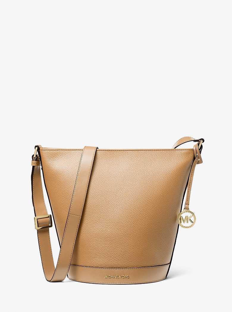 Michael Kors Townsend Medium Pebbled Leather Camel | SN-MK26824