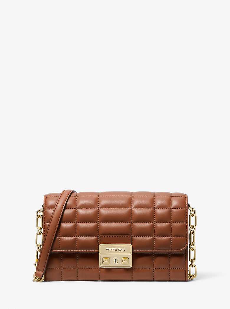 Michael Kors Tribeca Large Leather Convertible Luggage | SN-MK27131