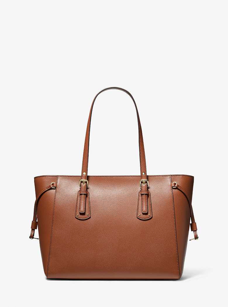 Michael Kors Voyager Medium Crossgrain Leather Luggage | SN-MK26886