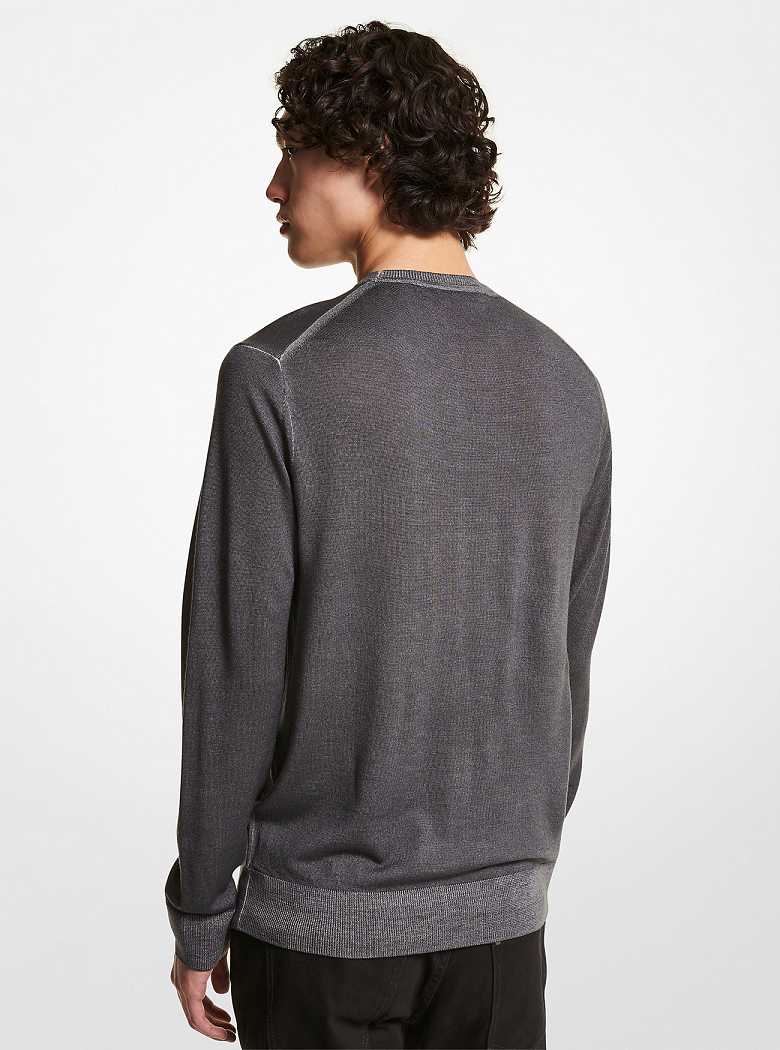 Michael Kors Washed Merino Wool Ash | SN-MK28051