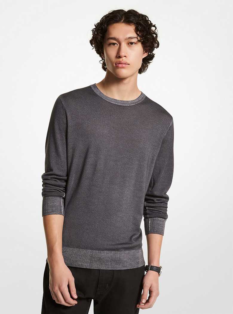 Michael Kors Washed Merino Wool Ash | SN-MK28051