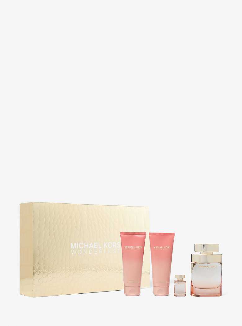 Michael Kors Wonderlust 4-Piece Gift Set Rose Gold | SN-MK27917