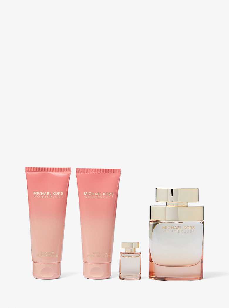 Michael Kors Wonderlust 4-Piece Gift Set Rose Gold | SN-MK27917