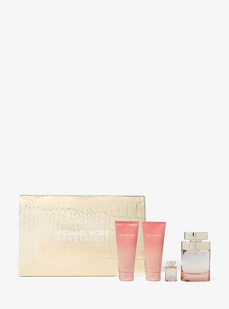 Michael Kors Wonderlust 4-Piece Gift Set Rose Gold | SN-MK27917