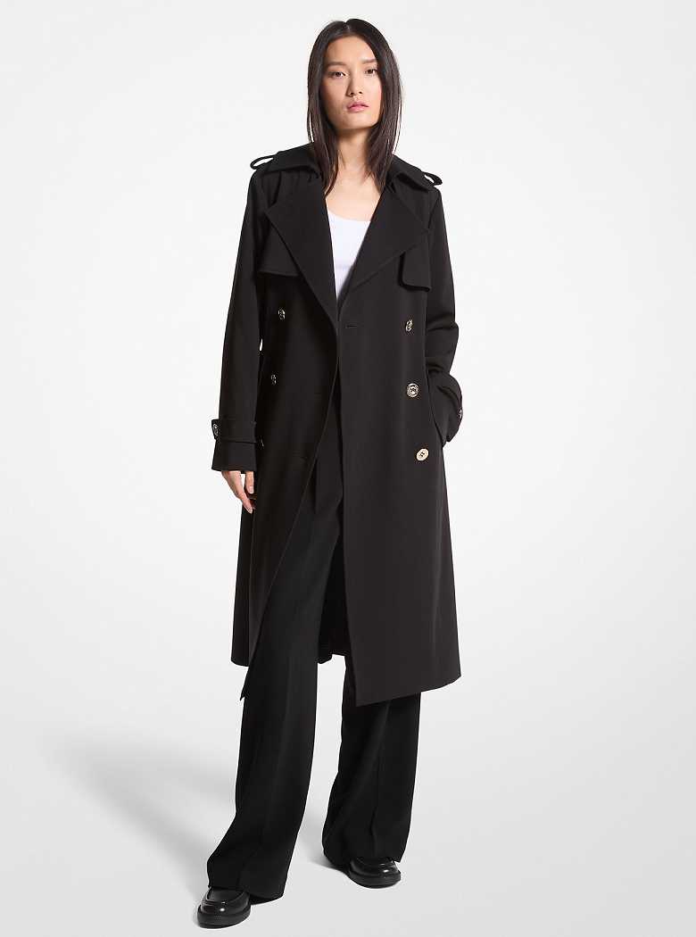 Michael Kors Woven Trench Black | SN-MK26588